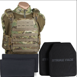 Комплект плитоноска REZERVIST RTG MultiCam + плити керамічні  NIJ 0101.06 IV та балістичні пакети