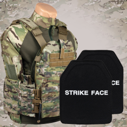 Комплект плитоноска Grad Gear 6094 QRS MultiCam + плити керамічні  NIJ 0101.06 IV